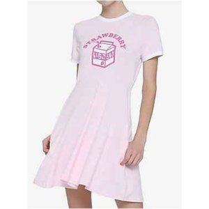 Ichigo Strawberry Milk T-Shirt Dress